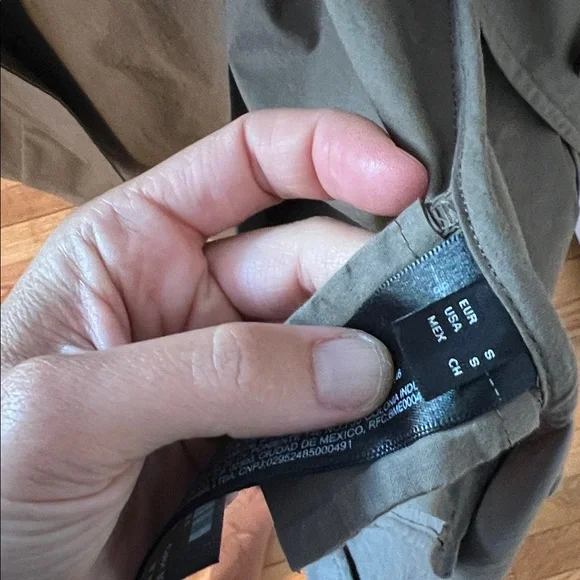 Massimo Dutti Cotton Detachable Scarf Coat - Picture 3 of 5